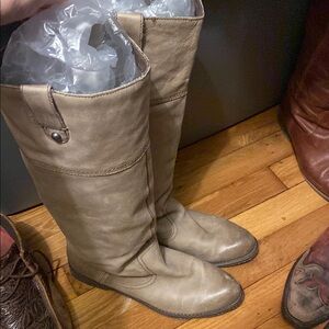 Stylish Tan Leather Boots